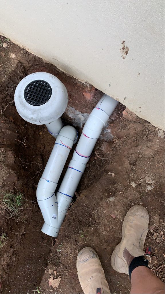 Drain repair completed by HJA Plumbing