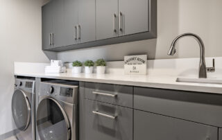 Interior rooms of a luxury show home